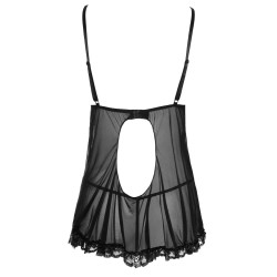 KOSZULKA COTTELLI CZARNA BABYDOLL RUFFLES 2XL