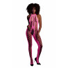 NEONOWE RÓŻOWE BODYSTOCKING  XS/XL