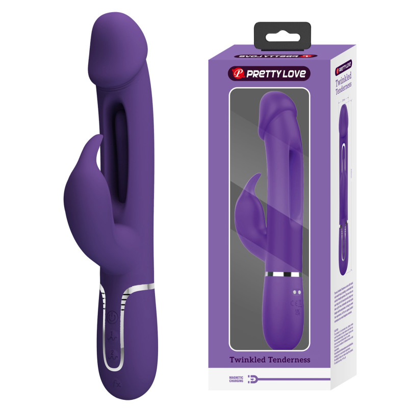 WIBRATOR PRETTY LOVE 7 FUNKCJI WIBRACJI 4 FUNKCJE LIZANIA