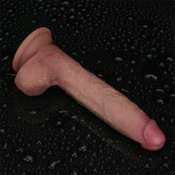DILDO 7,5" SLIDING SKIN PRO II