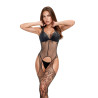 BODYSTOCKING CZARNE O/S