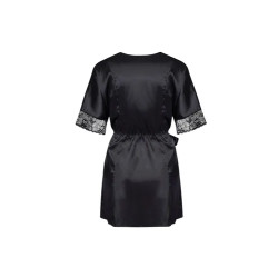 SZLAFROK / PENIUAR DELIGHT CZARNY S/M