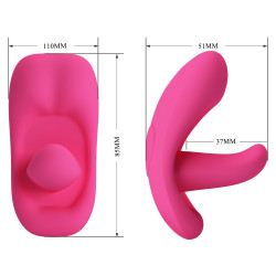 WIBRATOR HAZELYNN PRETTY LOVE -  12 TRYBÓW WIBRACJI,STEROWANIE ZA POMOCĄ APLIKACJI