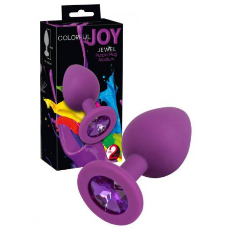 PLUG Colorful JOY JEWEL PURPLE MEDIUM