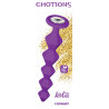 KOREK / PLUG BEAD WITH CRYSTAL EMOTIONS  CHUMMY PURPLE