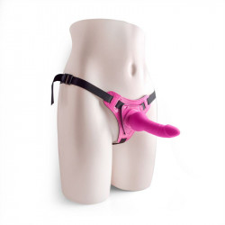 REAL SAFE STRAP-ON NAUGHTY GAMES PINK