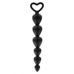 PLUG / KULKI ANALNE BOTTOM BEADS BLACK