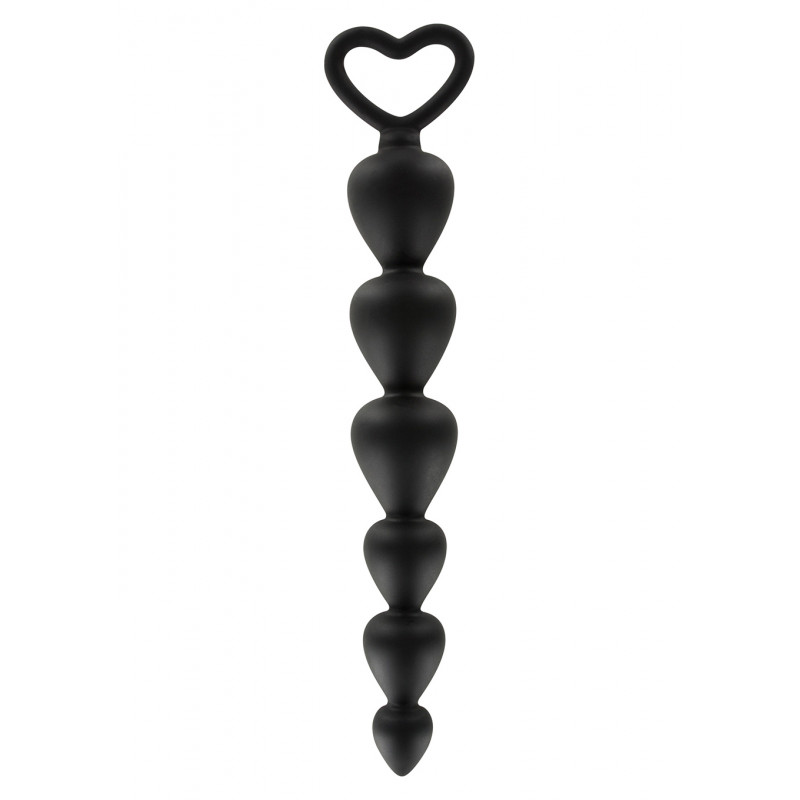 PLUG / KULKI ANALNE BOTTOM BEADS BLACK