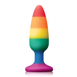 KOREK COLOURFUL LOVE RAINBOW ANAL PLUG MEDIUM