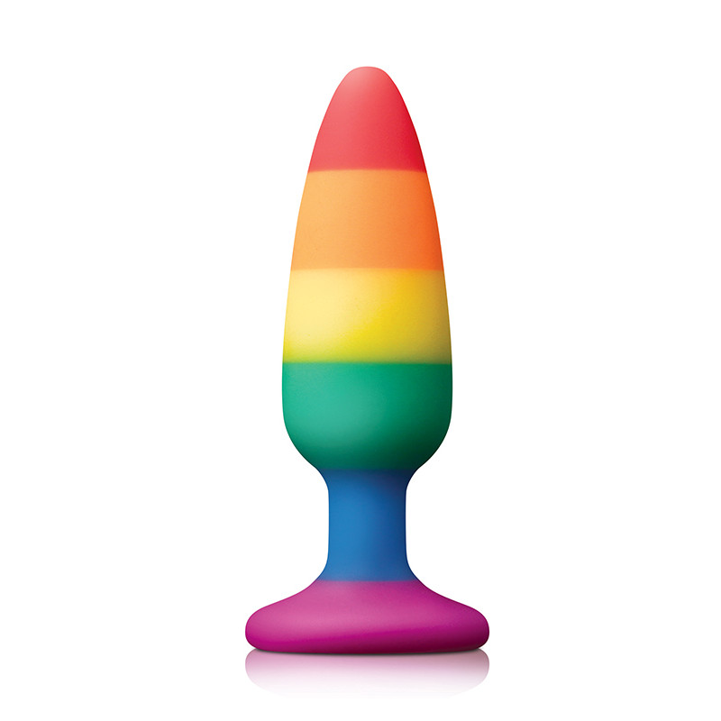 KOREK COLOURFUL LOVE RAINBOW ANAL PLUG MEDIUM