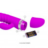 WIBRATOR PRETTY LOVE - TRACY PURPLE 7 FUNKCJI