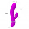 WIBRATOR PRETTY LOVE - TRACY PURPLE 7 FUNKCJI
