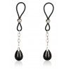 NONPIERCING NIPPLE JEWELRY ONYX