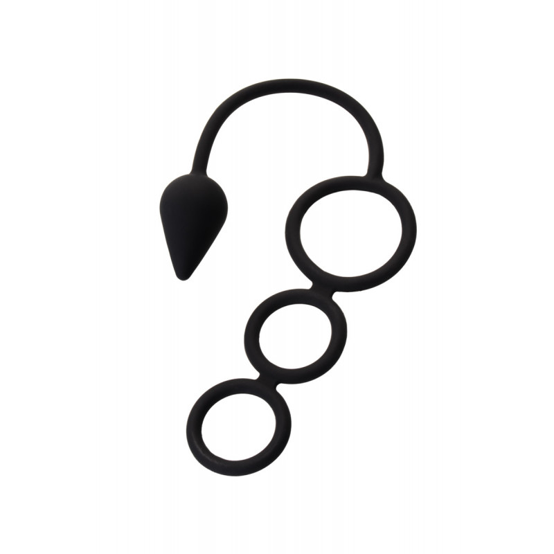 EROTIST ANAL PLUG WITH COCK RING