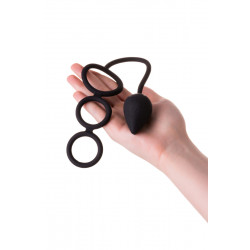 EROTIST ANAL PLUG WITH COCK RING