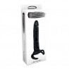 STRAP-ON ADJUSTABLE SLIM DONG BLACK