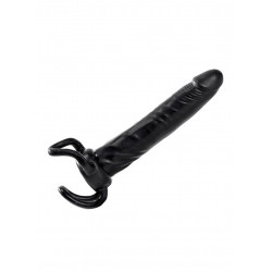 STRAP-ON ADJUSTABLE SLIM DONG BLACK