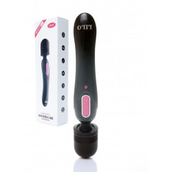 STYMULATOR / WIBRATOR USB BLACK MASSAGE WAND