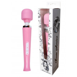 STYMULATOR MASSAGER MAGIC WAND USB PINK 10 FUNKCJI