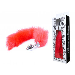 PLUG-FOX TAIL- RED XL