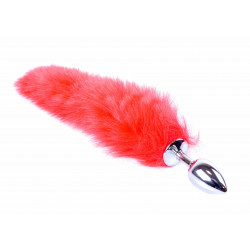 PLUG-FOX TAIL- RED XL