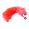 PLUG-FOX TAIL- RED XL