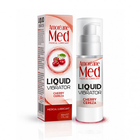ŻEL LIQUID VIBRATOR AMOREANDE MED CERISE 30 ML