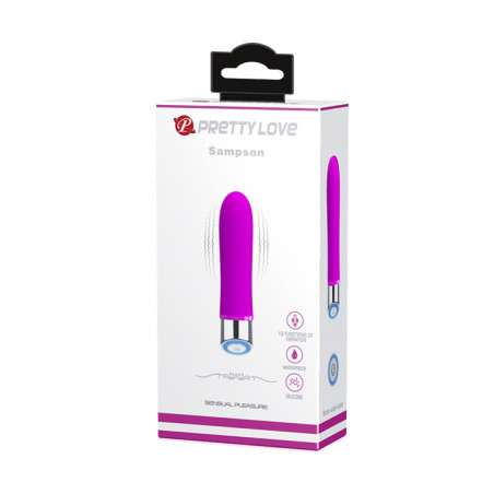 PRETTY LOVE WIBRATOR SAMPSON PURPLE