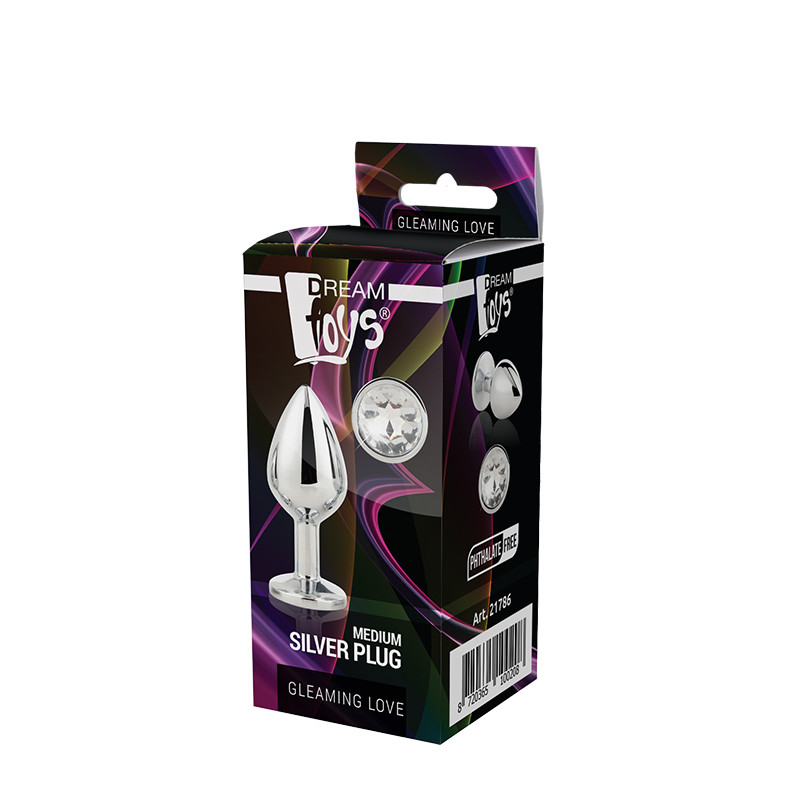 GLEAMING LOVE SILVER PLUG MEDIUM