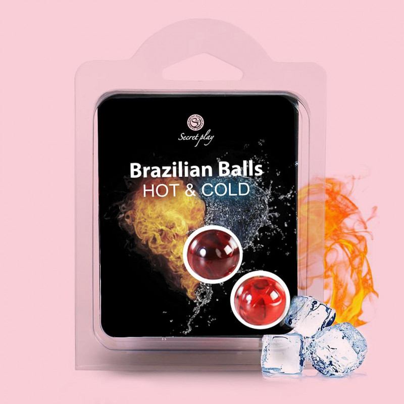 SET 2 BRAZILIAN BALLS HOT & COLD KULKI DO MASAŻU