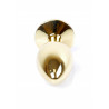 KOREK-PLUG JEWELLERY GOLD PLUG CLEAR