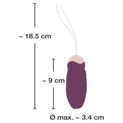 JAJKO BEZPRZEWODOWE ROTUJĄCE JAVIDA BALL