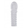 NAKŁADKA NA PENISA CRYSTAL CLEAR PENIS SLEEVE WITH EXTENSION