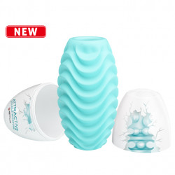 MASTURBATOR JAJKO ATTRACTIVE DOUBLE SIDED EGG ZIELONE