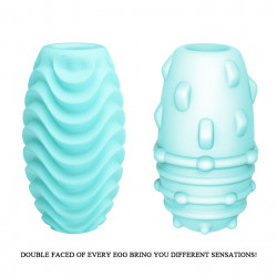 MASTURBATOR JAJKO ATTRACTIVE DOUBLE SIDED EGG ZIELONE