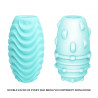 MASTURBATOR JAJKO ATTRACTIVE DOUBLE SIDED EGG ZIELONE