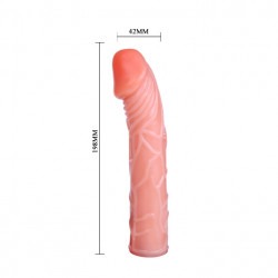 STRAP-ON SENSUAL COMFORT 19,8 CM