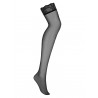 OBSESSIVE AMALLIE STOCKINGS POŃCZOCHY S/M CZARNE