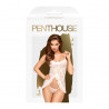 PENTHOUSE FLAWLESS LOVE WHITE M/L BABYDOLL