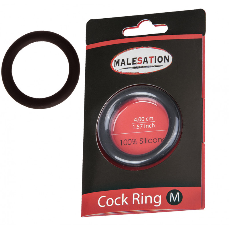 PIERŚCIEŃ MALESATION COCK RING M (Ø 4.00 cm)