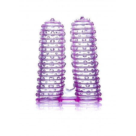 STYMULATOR NA PALEC DŁUGOŚĆ 7,5 CM PURPLE